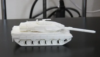 Легкая печать 1:100 Леопард 2А6 3