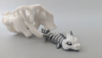 Костяной дракон - шарнирная фигурка-брелок............ 4