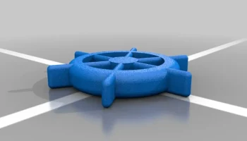 Лодка с резиновым гребным винтом 9
