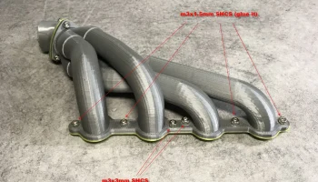 2/15.Ремикс заголовков для LS3 Chevy Engine 3