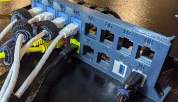 Патч-панель Keystone на 8/16 портов