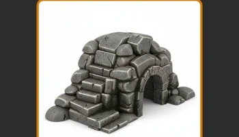 Шкура для домашних животных из камня иглу с дизайном из н... 1