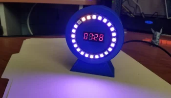 Неопиксельный чехол для часов