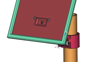 Корпус CNC85X115 и зажим 5