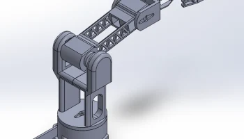 BRAZO ROB&Oacute;TICO  робо рука, .step 4