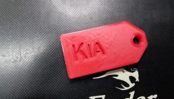 Ключевая бирка Киа
