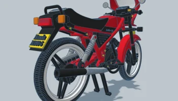 Honda MB50 1981 года выпуска, масштаб 1:8, дизайнер Эд ва... 7