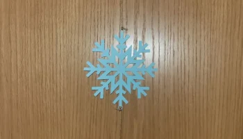 Снежинка Украшение 3