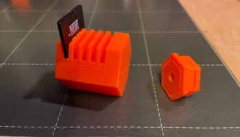 Держатель SD-карт на 3, 5 или 7 SD-карт для стены хранени...