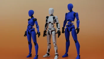 CARBON 13 Шарнирная фигура для печати 6