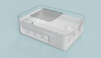 Съемный корпус Raspberry Pi 4 (RPi 4) с дополнительным вентилятором Noctua. 1