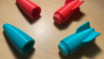 Игрушка для бассейна - Торпеда полая и навинчивающаяся...... 1