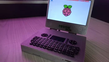 Надежный ноутбук Raspberry Pi 7 дюймов. 2