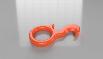 Минималистичная открывалка для коробок EDC - дизайн с крю...
