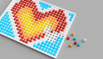 Пиксельное 3D-арт