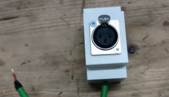 XLR-корпус для DIN-рейки - Neutrik D-Style 1