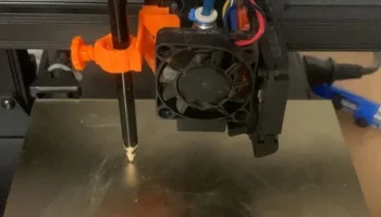 Ender 2 Pro Pen и крепление для вентилятора......