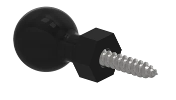 Крепление Ram Mount как Ball для Lag Bolt 1