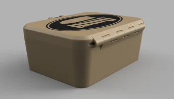 Ящик для боеприпасов 9 мм. 2