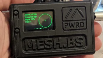 Мобильный узел Meshtastic Heltec T114 и 18650 1