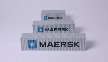 Параметрический ISO-контейнер в масштабе H0 (1:87) 2