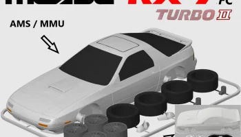 Карта комплекта Mazda RX-7 Turbo II (FC3S) (масштаб 1:24)