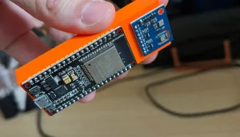 Корпус датчика ESP 32 VOC/качества воздуха (ENS160 + AHT2.. 3