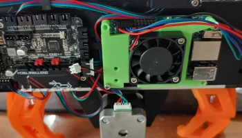 крепление для вентилятора Orange Pi 40 мм... крепление для вентилятора Orange Pi 40 мм...