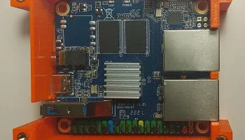 Корпус RockPi E (дополнительно для шляпы DC/RS-232 и DIN-.. 4
