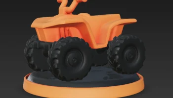 Модель квадроцикла Crash Derby