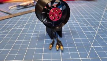 EDF Motor Mount 45 мм радиоуправляемый самолет (с открыты... 2