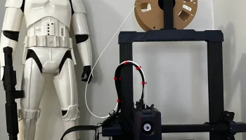 Anycubic Kobra 2, Neo и Pro - держатель катушки с верхним... 1