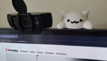 Крепление для монитора Bongo Cat, Cute Kitty Buddy для ве...
