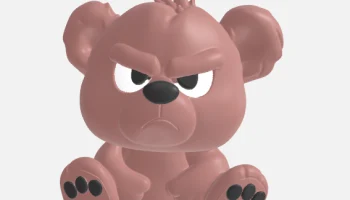 Grumpy Bear - Из серии "Сварливые животные".... 1