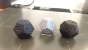 [EN] Balanced Die 12 / [FR] D&eacute; 12 &eacute;quilibr&eacute; 1