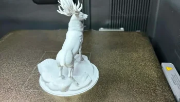 Majestic Stag - детальная скульптура оленя, 3D-печать... 4