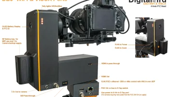 Головка Digital Bird DB3_VISCA Pan Tilt с поддержкой OBS .. 1