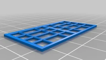 Походная печь масштаба 1/10 5