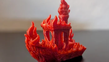 Flame Benchy - Горящая испытательная лодка...... 1