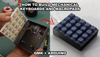 Пользовательский макропад QMK 4x5 - USB C Arduino Pro Mic...