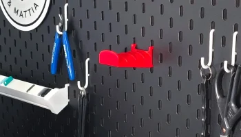 IKEA Skadis Hack - держатель катушки, умный органайзер "с.. 5