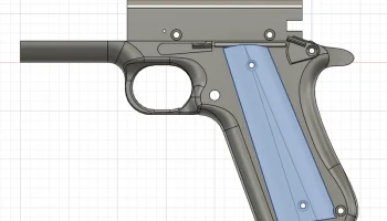 Кольт 1911 со свободным затвором 1