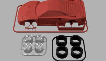 Карточка комплекта Ferrari F40 8