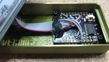 Чехол ePaper 2,9 дюйма для ESP32 и аккумулятора 6