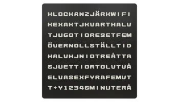 WordClock 16x8 - 2025 г. 4