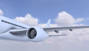 Полноразмерная модель Airbus A350-900 1:1 4