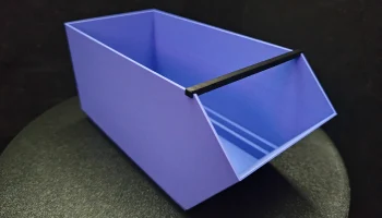 Штабелируемый ящик для хранения мастерской с фиксирующей .. 3