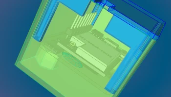 Корпус ESP32-CAM (слоты для микро SD и светодиодной лампы.. 7