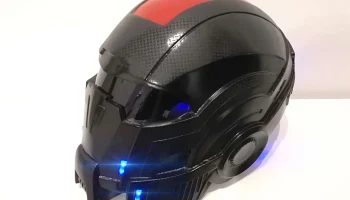 Шлем N7 с ЛАМПАМИ (из Mass Effect), изменен, масштабирова... 1