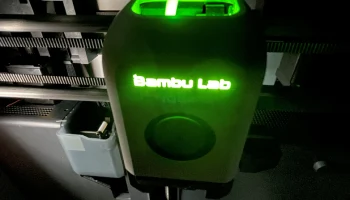 Корпус вентилятора Bambu Lab - изменение цвета логотипа -... 7